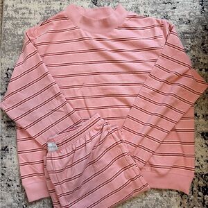 Parke Striped Pink Set NWT
